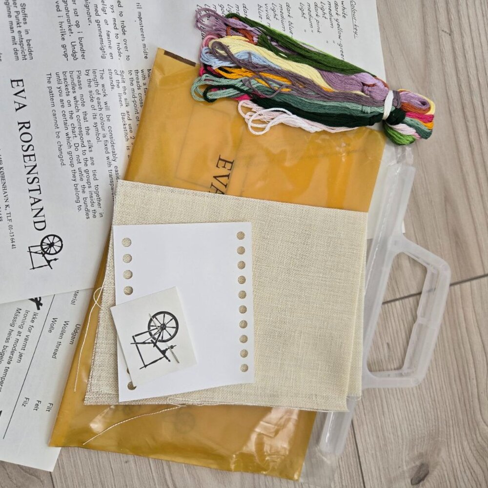 Vintage Eva Rosenstand Clara Waever Embroidery Kits